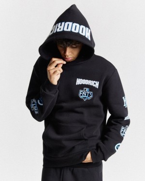 Black/White/Blue Hoodrich Rival Hoodie Hoodies | 2615-FONHG