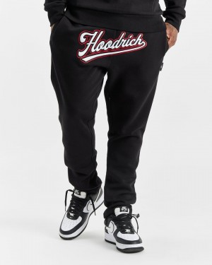 Black/White/Red Hoodrich Stadium Joggers Joggers | 2604-GKUOA