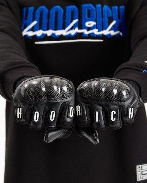 Black/White Hoodrich OG Tactical Gloves Gloves and Scarves | 5078-AXLUI