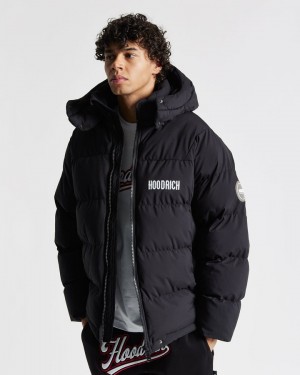 Black/White Hoodrich Phenom Jacket Outerwear | 7829-YIAGF