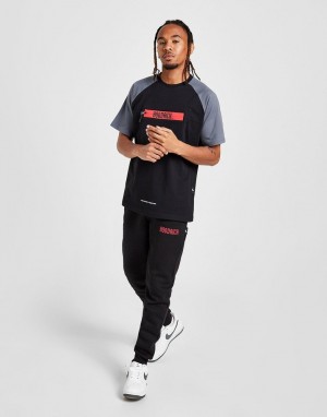 Black Hoodrich Core Joggers Joggers | PSV-170956