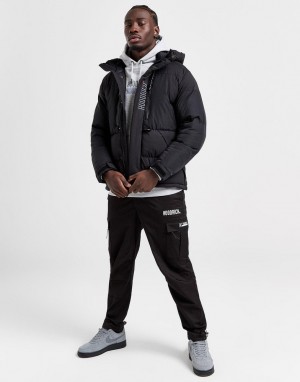 Black Hoodrich OG Limit Jacket Outerwear | NWP-968413