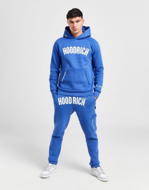 Blue Hoodrich Heat Cargo Joggers Joggers | RNA-265081