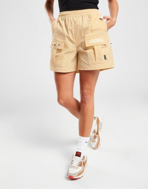 Brown Hoodrich Combat Woven Shorts Shorts | TROFWD-961