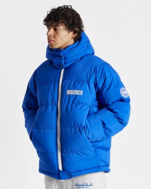 Dazzling Blue/White Hoodrich OG Phenom Jacket Outerwear | 8513-FTNWU