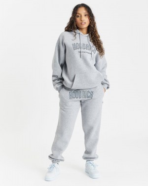 Grey/Blue/Black Hoodrich OG Breeze Jogger Joggers | 2936-PEBLO