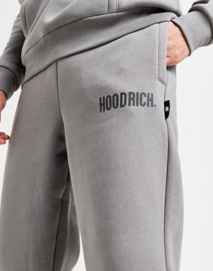 Grey Hoodrich Core Large Logo Joggers Joggers | OPB-750961