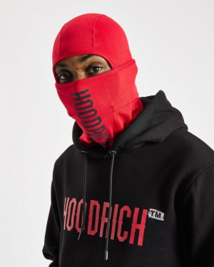 Red/Black Hoodrich OG Core V2 Balaclava Balaclavas | 3182-BSAFI