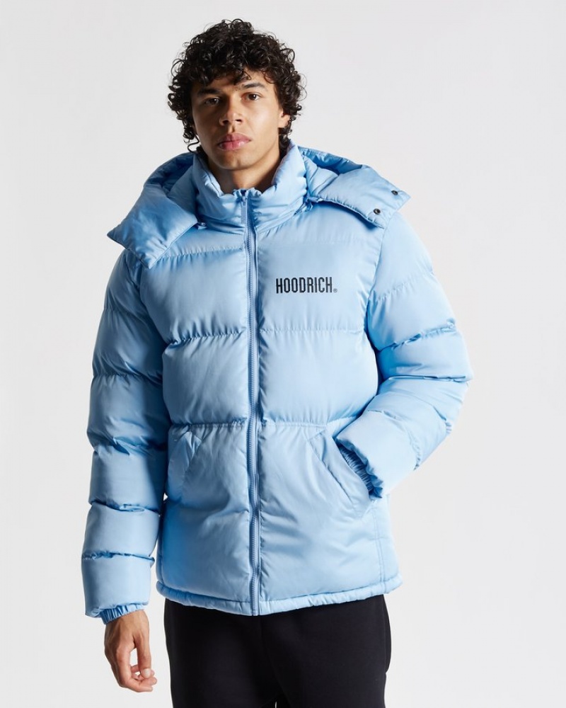 Baby Blue Hoodrich OG Stack Jacket Outerwear | 4530-DZXAN