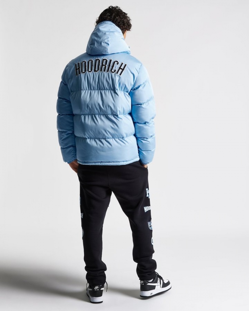 Baby Blue Hoodrich OG Stack Jacket Outerwear | 4530-DZXAN