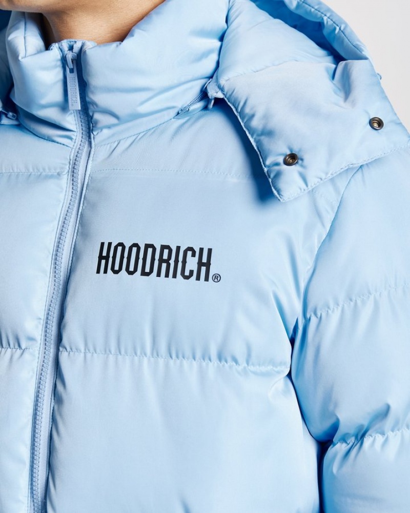 Baby Blue Hoodrich OG Stack Jacket Outerwear | 4530-DZXAN