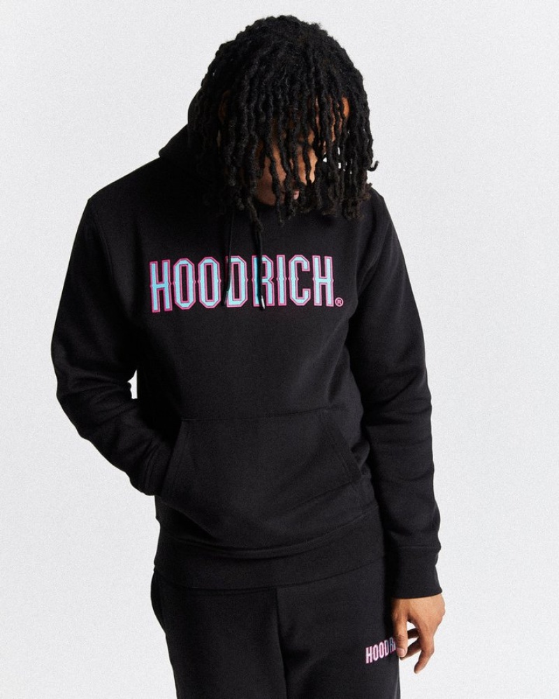 Black/Blue/Pink Hoodrich Crush Tracksuit Set Tracksuit | 5712-ANJLB