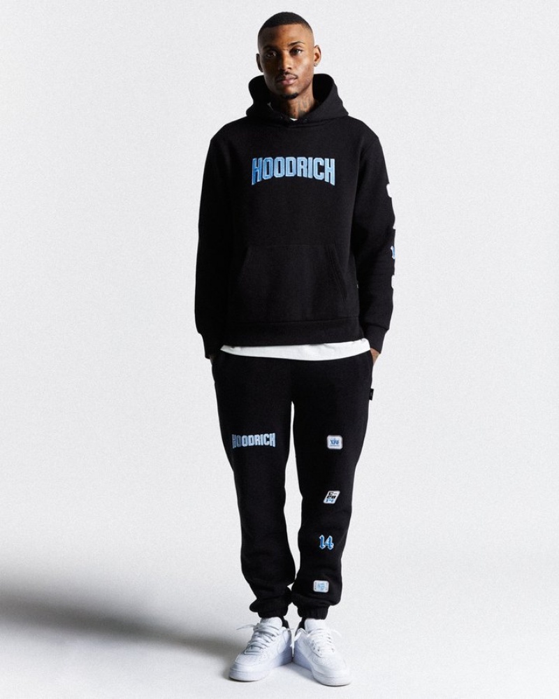 Black/Blue/White Hoodrich Claw Joggers Joggers | 1980-KTQSB