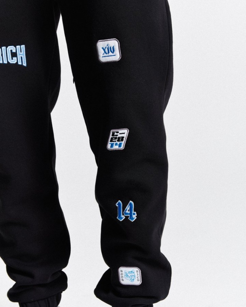 Black/Blue/White Hoodrich Claw Joggers Joggers | 1980-KTQSB