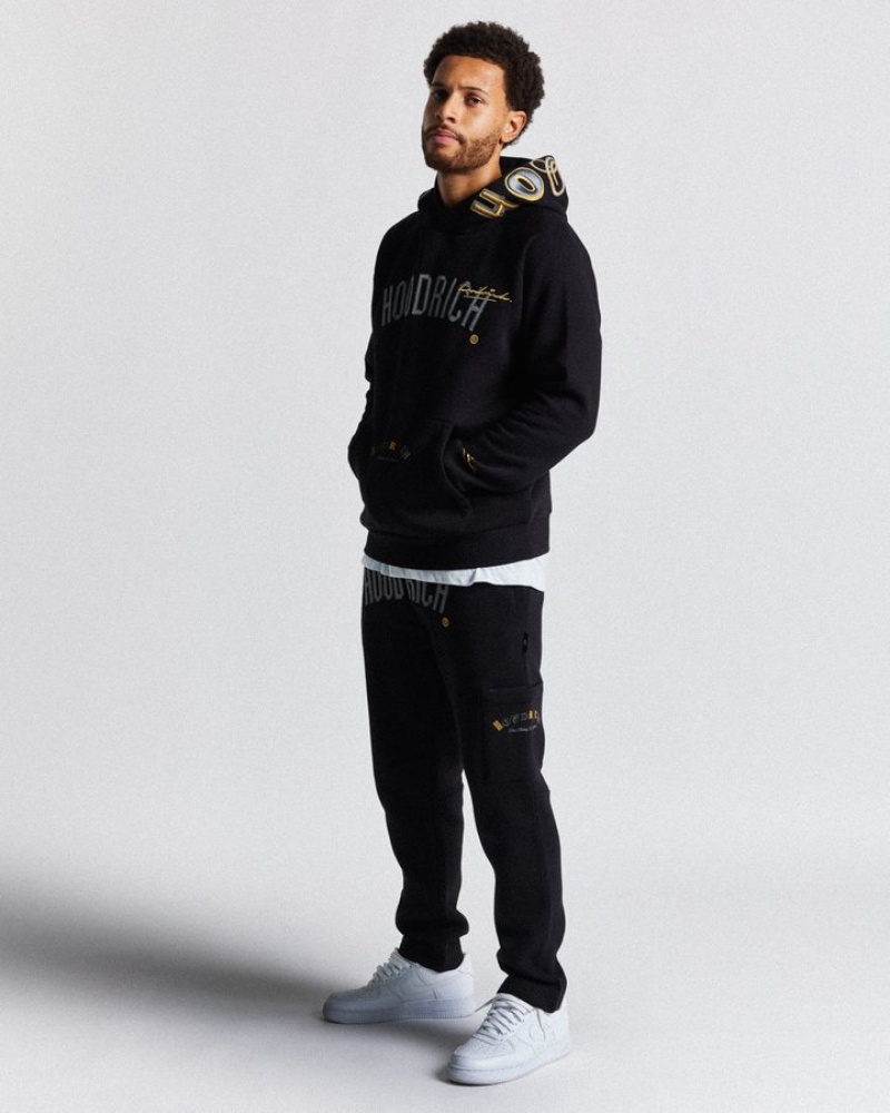 Black/Gold/Grey Hoodrich Stature Jogger Joggers | 7146-OWIEB