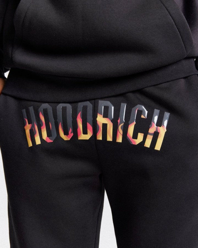 Black/Grey/Orange Hoodrich Blaze Jogger Joggers | 9206-GQRUK