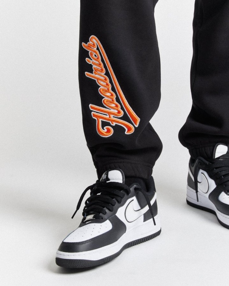 Black/Grey/Orange Hoodrich Fort Joggers Joggers | 7098-BYKAS