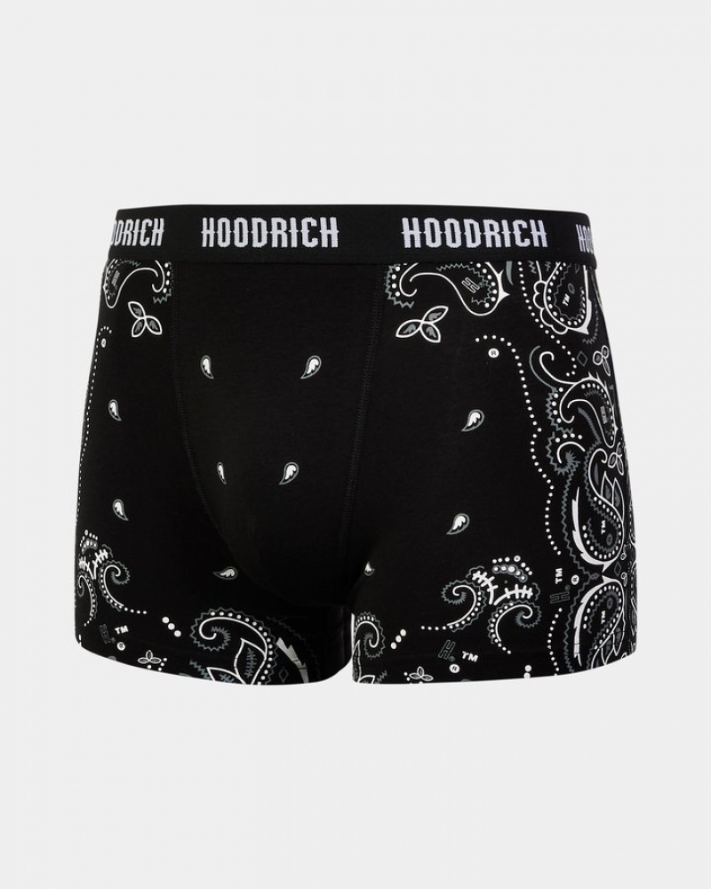 Black/Red/Blue Hoodrich Motif 3 Pack Boxers Boxers | 5713-ZBPNU