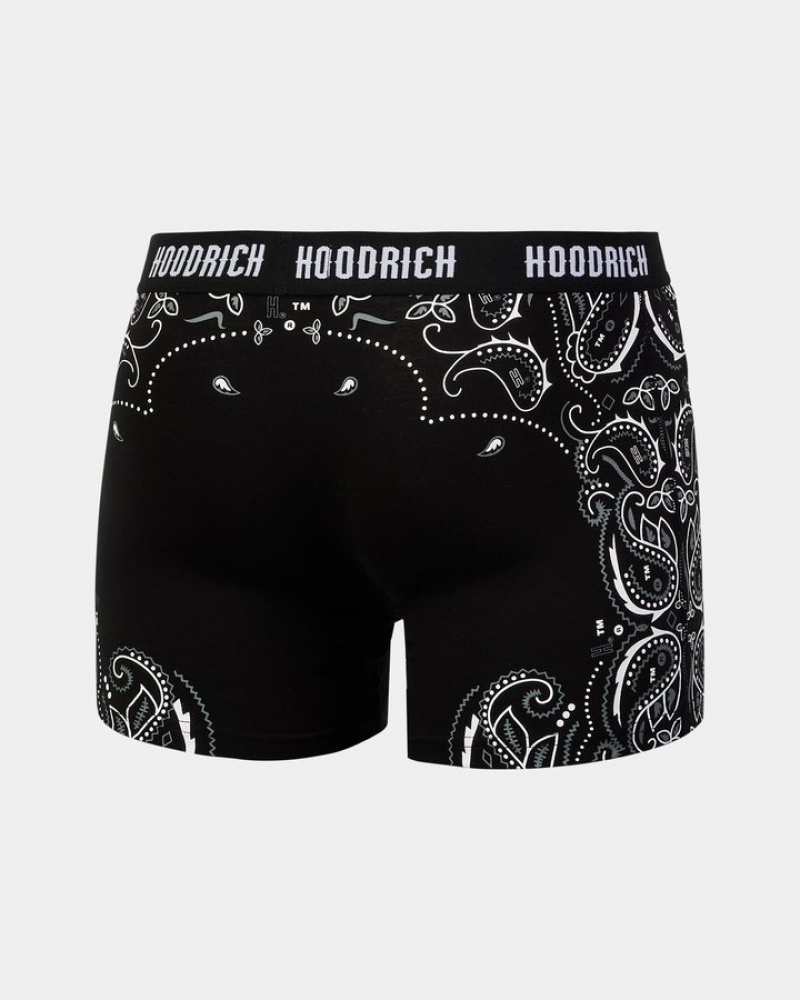 Black/Red/Blue Hoodrich Motif 3 Pack Boxers Boxers | 5713-ZBPNU