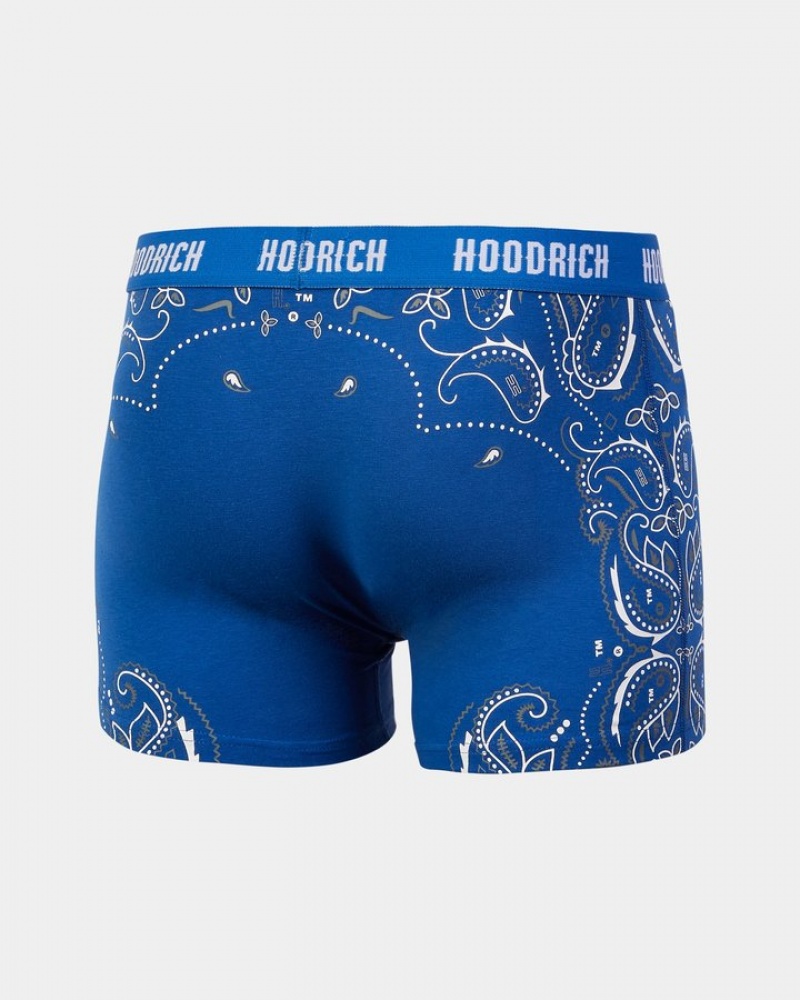 Black/Red/Blue Hoodrich Motif 3 Pack Boxers Boxers | 5713-ZBPNU