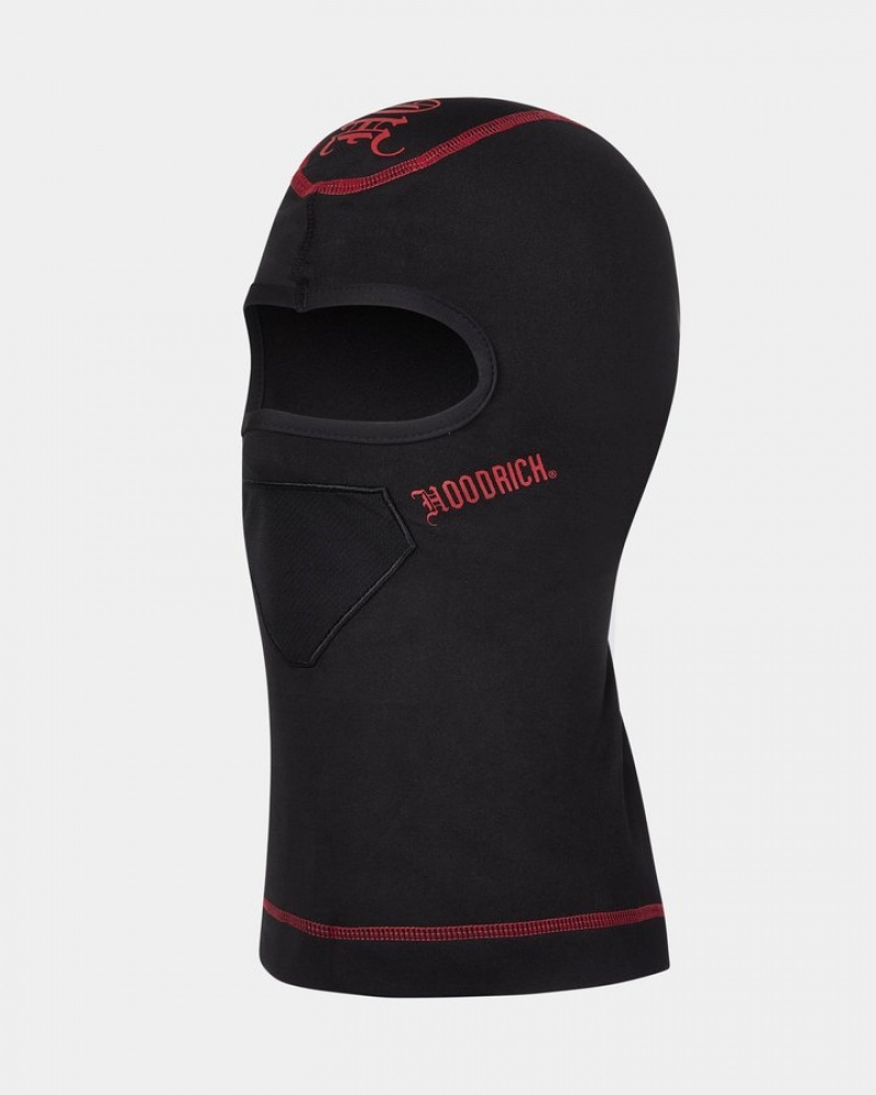 Black/Red Hoodrich OG Heat Balaclava Balaclavas | 8315-NKIFR