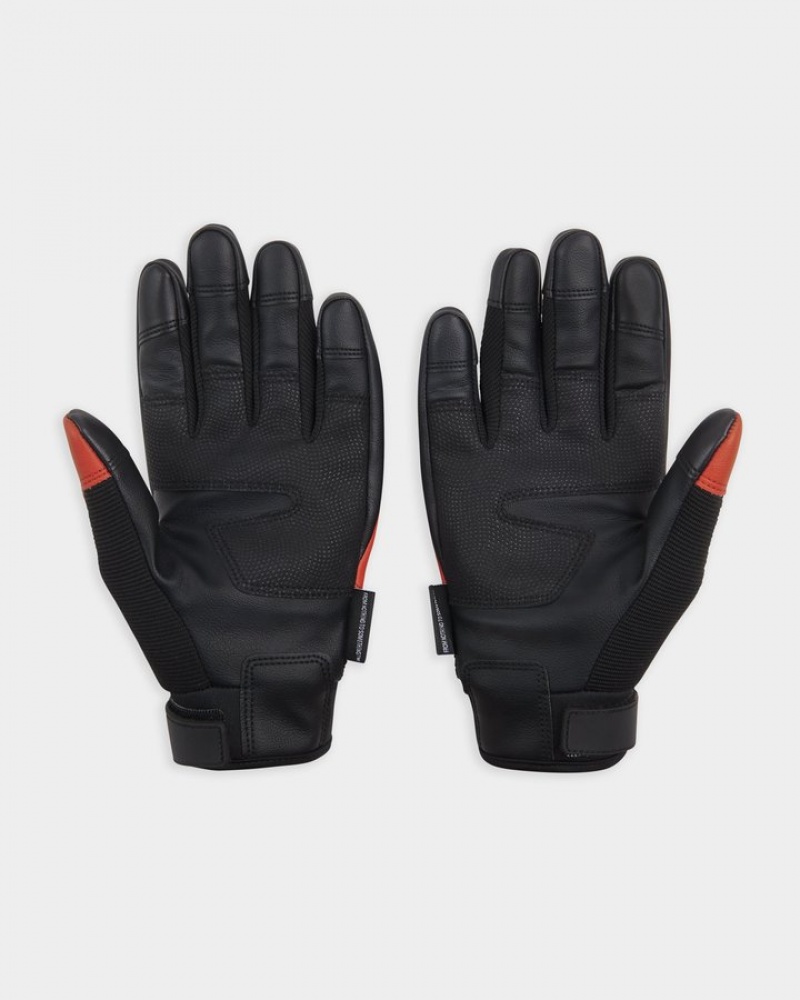 Black/Red Hoodrich OG Tactical Gloves Gloves and Scarves | 3576-RSIXB