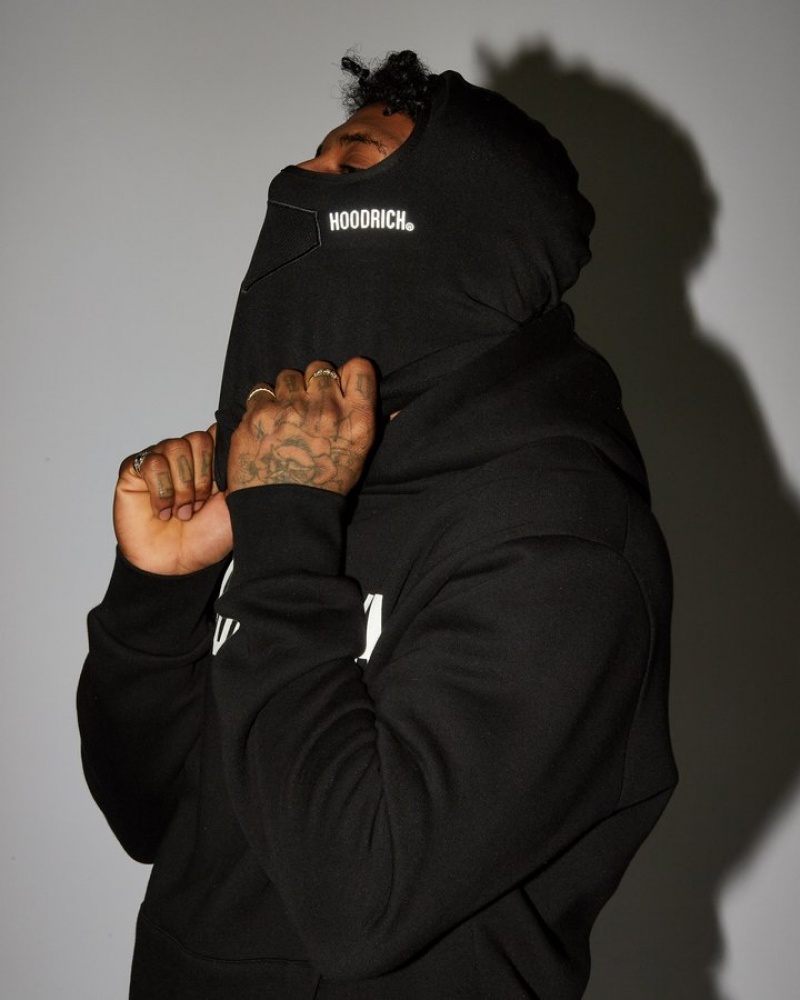 Black/Reflective Hoodrich OG Balaclava Balaclavas | 3708-KPUTQ