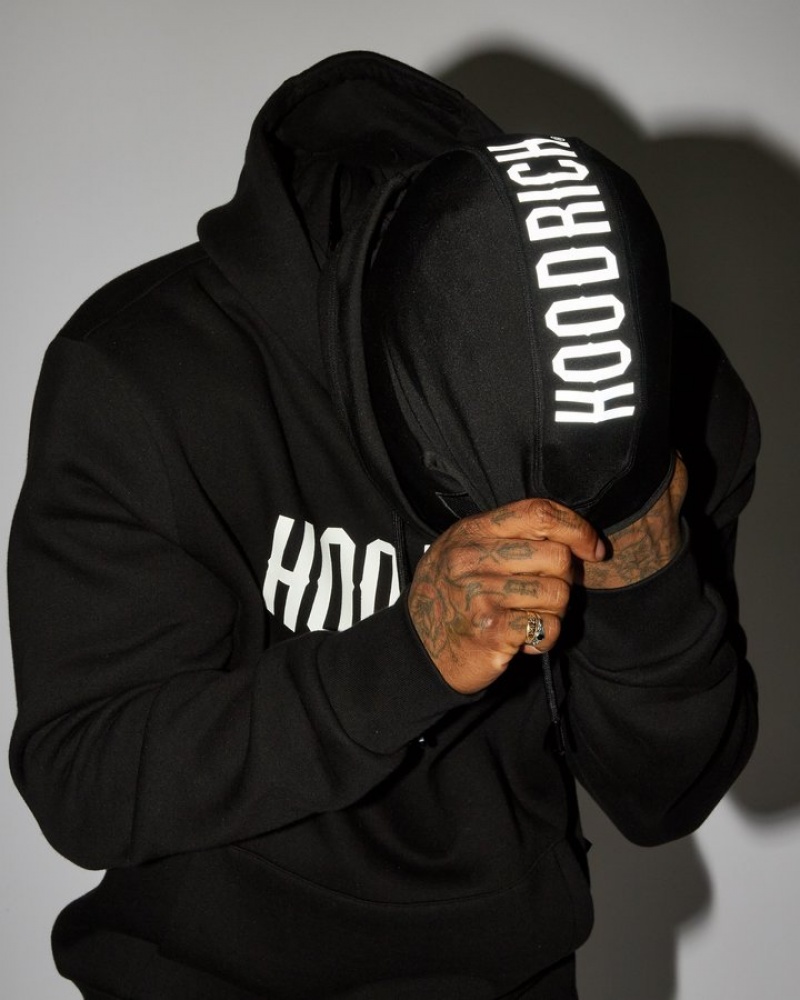 Black/Reflective Hoodrich OG Balaclava Balaclavas | 3708-KPUTQ