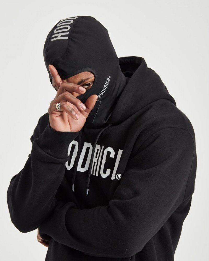 Black/Reflective Hoodrich OG Balaclava Balaclavas | 3708-KPUTQ