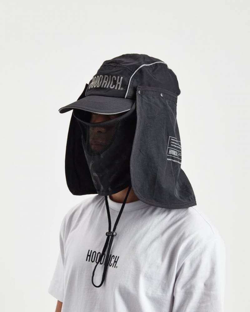 Black/Reflective Hoodrich OG Fatal Trapper Cap Gloves and Scarves | 0956-FEGYC