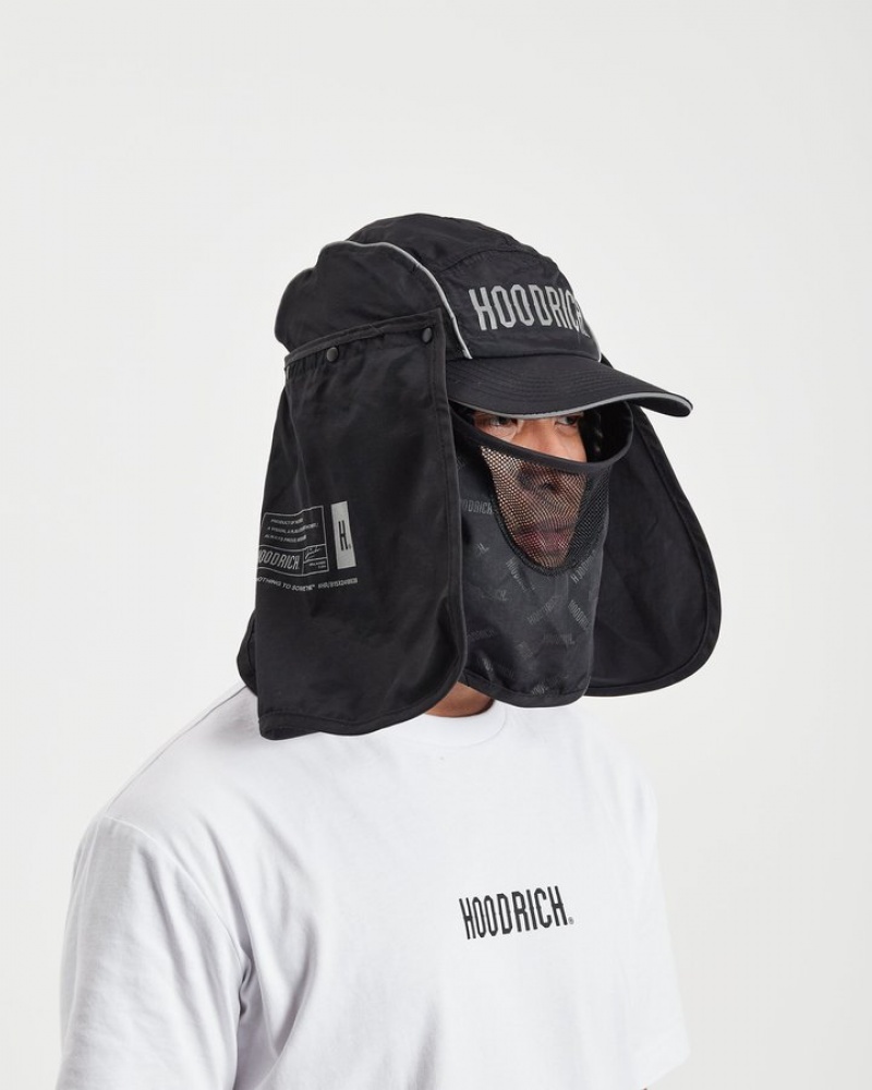 Black/Reflective Hoodrich OG Fatal Trapper Cap Gloves and Scarves | 0956-FEGYC