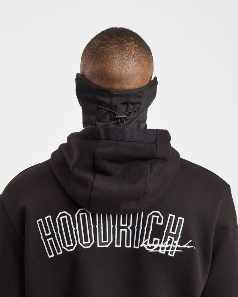 Black/Reflective Hoodrich OG Strike Snood Headwear | 7426-NUVSW