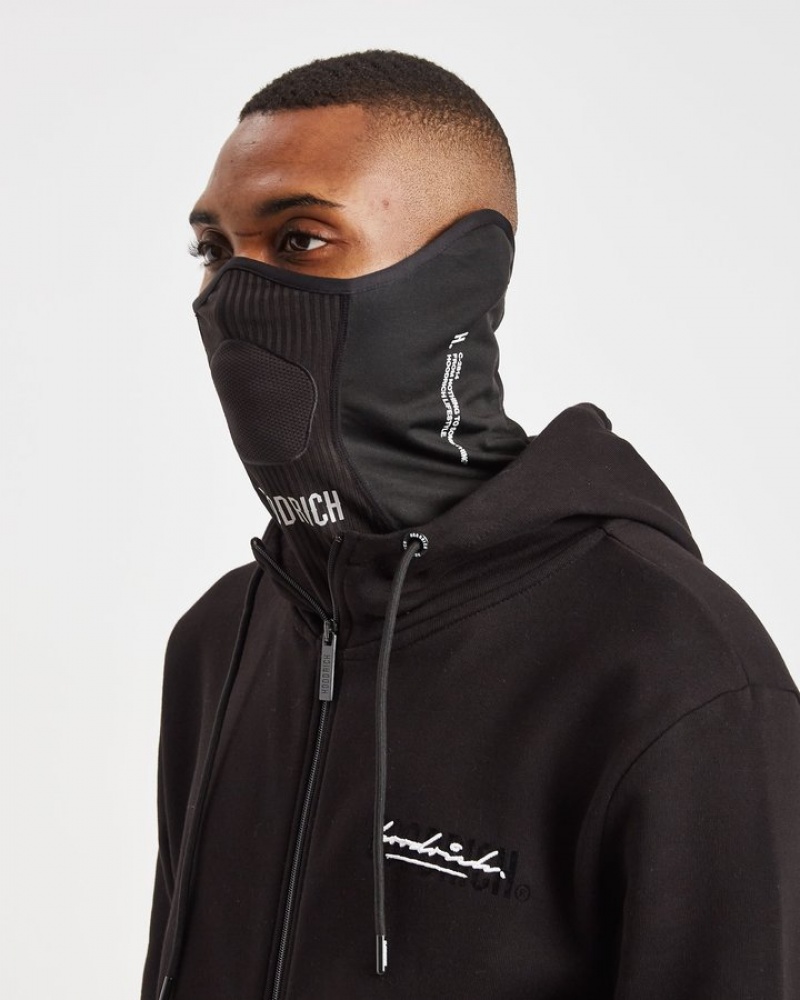 Black/Reflective Hoodrich OG Strike Snood Headwear | 7426-NUVSW