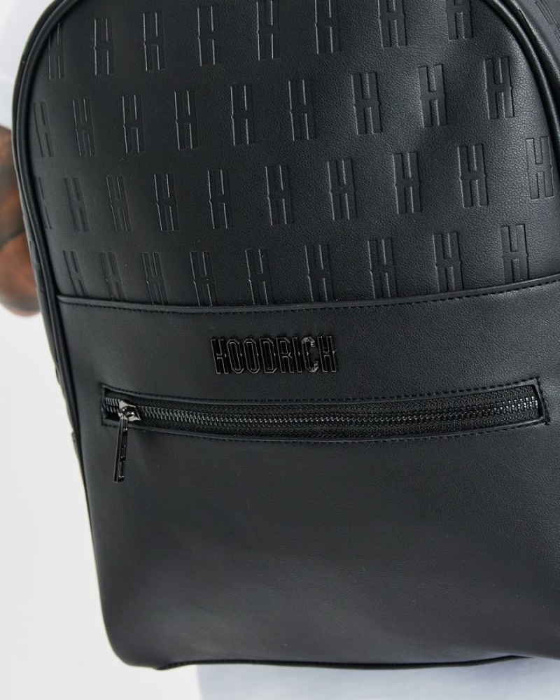 Black/Silver Hoodrich OG Exclusive Backpack Bags | 4963-CHPUY