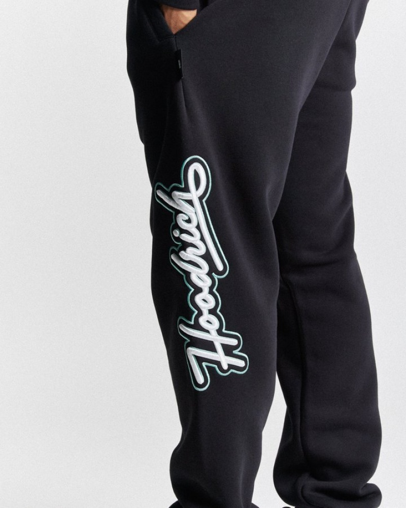 Black/White/Blue Hoodrich Arena Joggers Joggers | 5317-DCVKX