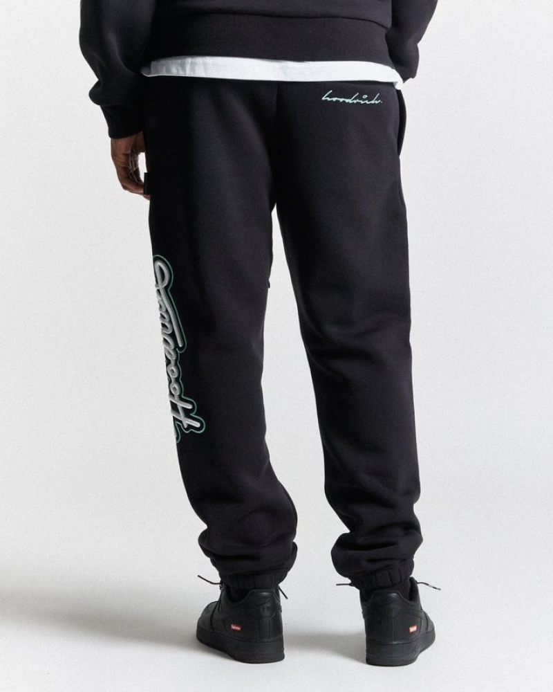 Black/White/Blue Hoodrich Arena Joggers Joggers | 5317-DCVKX