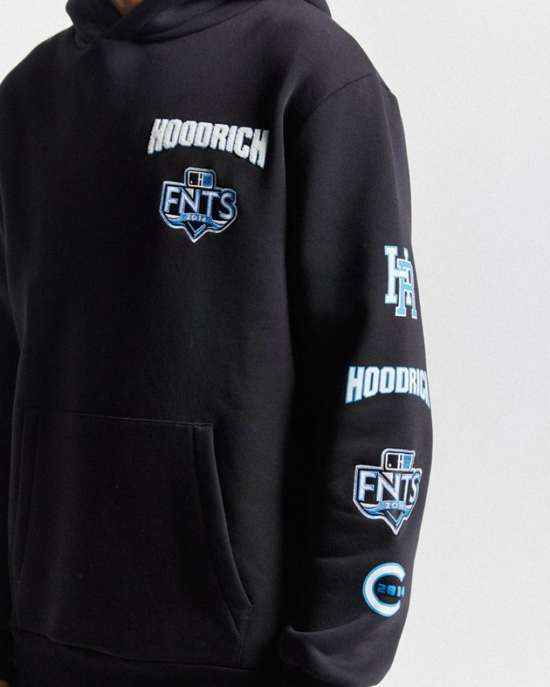 Black/White/Blue Hoodrich Rival Hoodie Hoodies | 2615-FONHG