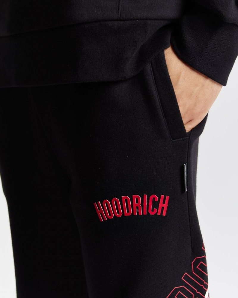 Black/White/Red Hoodrich Caliber Joggers Joggers | 6738-TJKLY