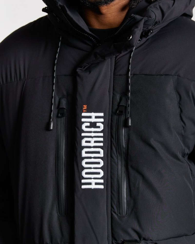 Black/White/Red Hoodrich Limit Jacket Outerwear | 0756-CJALZ