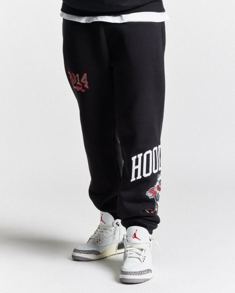 Black/White/Red Hoodrich Menace Joggers Joggers | 2036-DUMLX