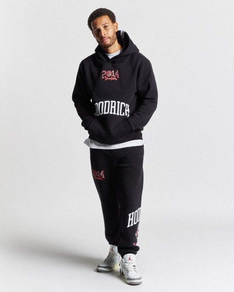 Black/White/Red Hoodrich Menace Joggers Joggers | 2036-DUMLX