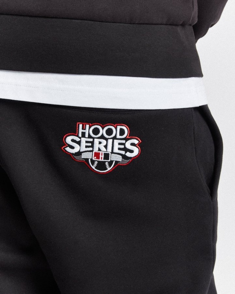 Black/White/Red Hoodrich Stadium Joggers Joggers | 2604-GKUOA