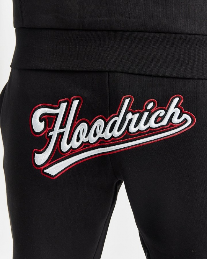 Black/White/Red Hoodrich Stadium Joggers Joggers | 2604-GKUOA