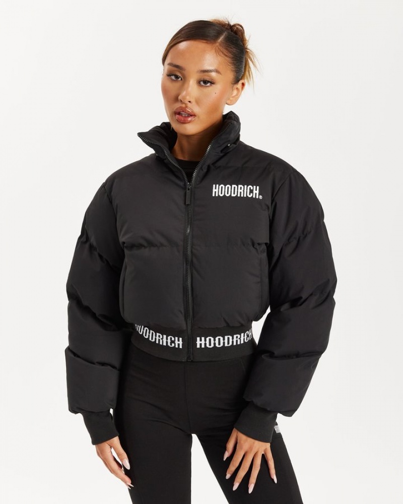 Black/White Hoodrich Ari Jacket Outerwear | 2463-WVPTC