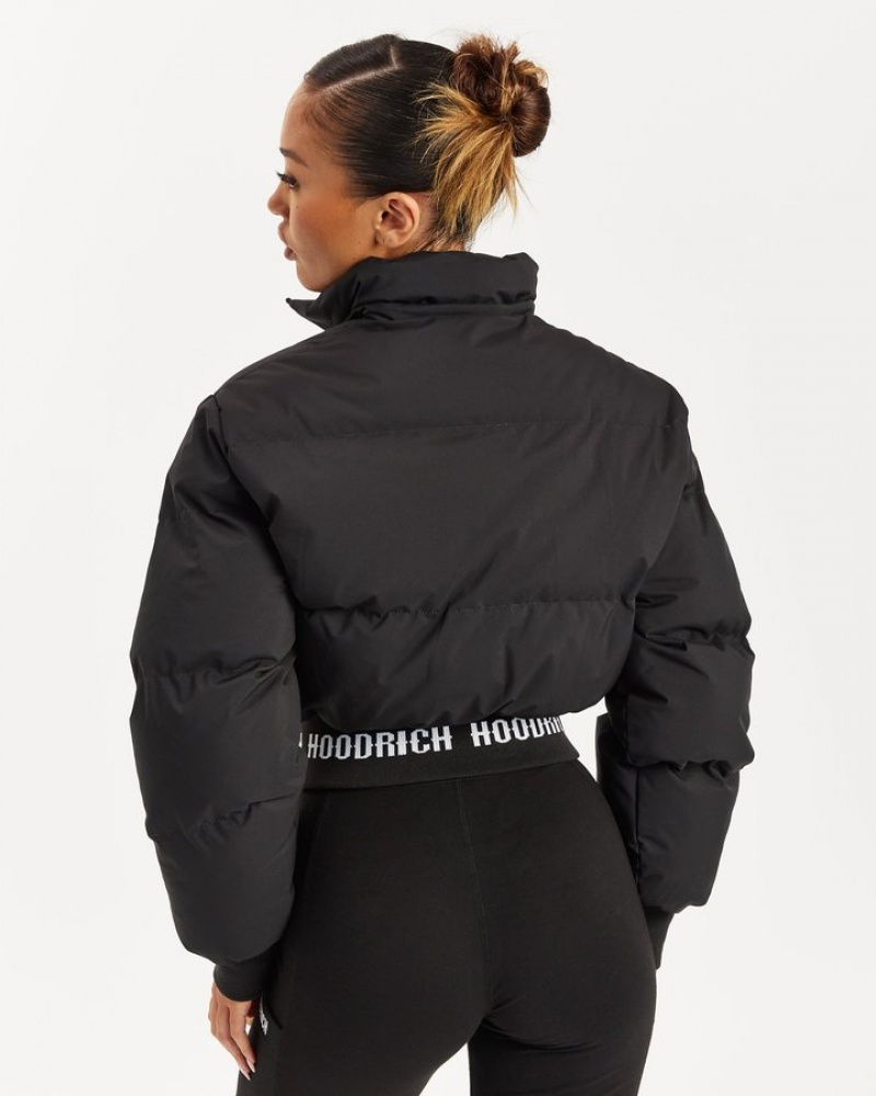 Black/White Hoodrich Ari Jacket Outerwear | 2463-WVPTC