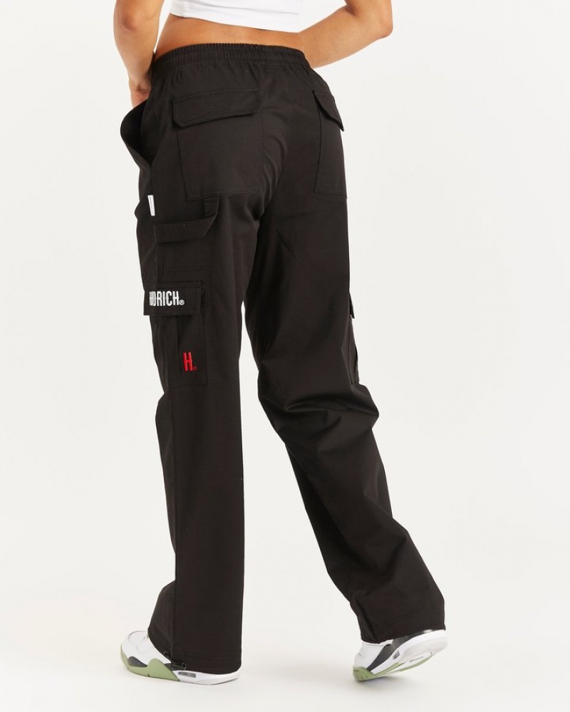 Black/White Hoodrich OG Combat Cargo Pant Cargo Pants | 7028-YELQM