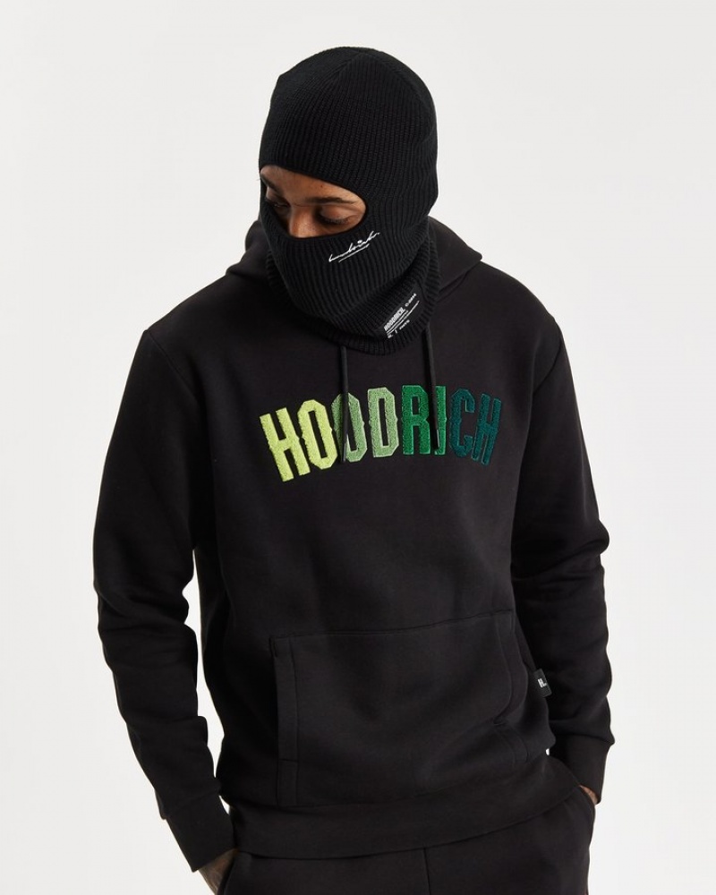 Black/White Hoodrich OG Knitted Balaclava Balaclavas | 6842-EJFAR