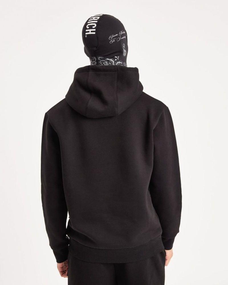 Black/White Hoodrich OG Motif Balaclava Balaclavas | 5046-UTFQC