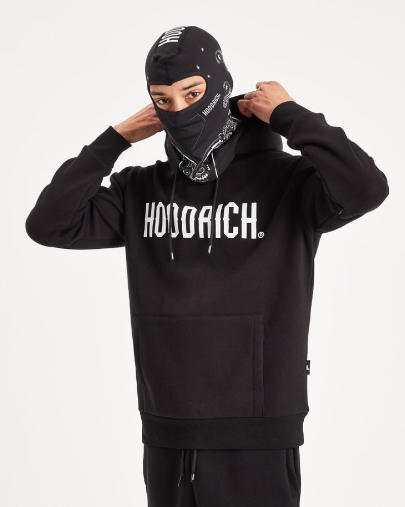 Black/White Hoodrich OG Motif Balaclava Balaclavas | 5046-UTFQC