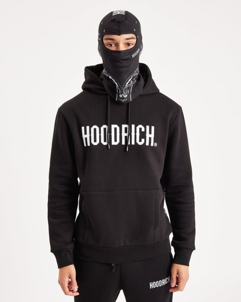 Black/White Hoodrich OG Motif Balaclava Balaclavas | 5046-UTFQC